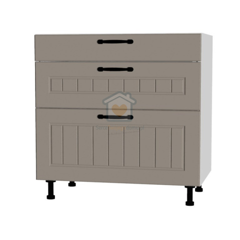 Szafka kuchenna z trzema szufladami cichy domyk 80 cm KAMMONO F7 Szafka kuchenna z trzema szufladami cichy domyk 80 cm KAMMONO F7