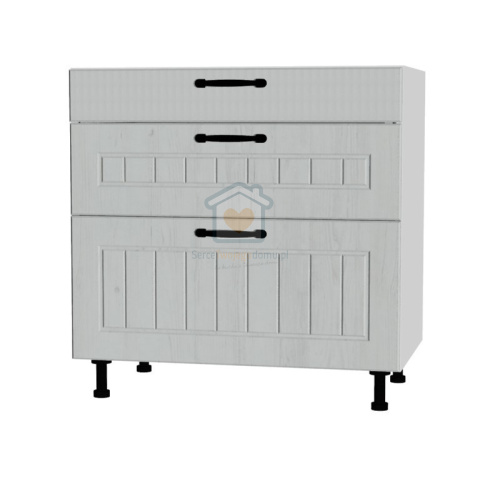 Szafka kuchenna z trzema szufladami cichy domyk 80 cm KAMMONO F7 Szafka kuchenna z trzema szufladami cichy domyk 80 cm KAMMONO F7