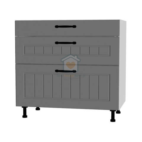 Szafka kuchenna z trzema szufladami cichy domyk 85 cm KAMMONO F7 Szafka kuchenna z trzema szufladami cichy domyk 85 cm KAMMONO F7