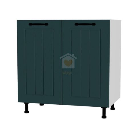 Szafka kuchenna dwudrzwiowa pod zlewozmywak 80 cm KAMMONO F7 Szafka kuchenna dwudrzwiowa pod zlewozmywak 80 cm KAMMONO F7