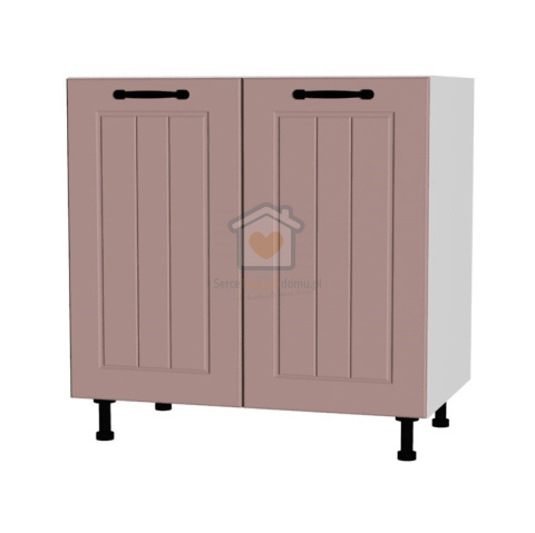 Szafka kuchenna dwudrzwiowa pod zlewozmywak 80 cm KAMMONO F7 Szafka kuchenna dwudrzwiowa pod zlewozmywak 80 cm KAMMONO F7