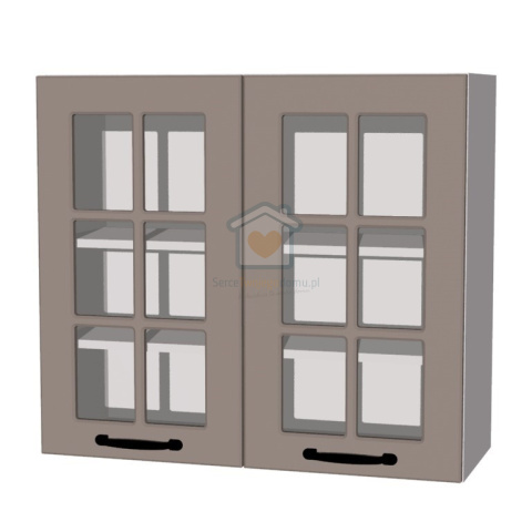 Szafka kuchenna witryna 80 cm KAMMONO F4 Szafka kuchenna witryna 80 cm KAMMONO F4