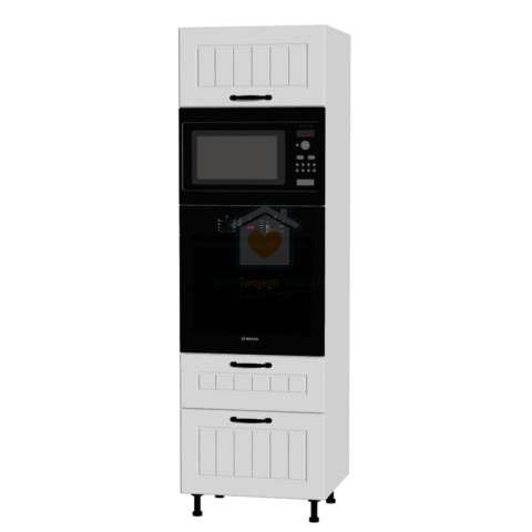Słupek kuchenny do zabudowy piekarnika i mikrofali z szufladami 60 cm KAMMONO F7 Słupek kuchenny do zabudowy piekarnika i mikrofali z szufladami 60 cm KAMMONO F7
