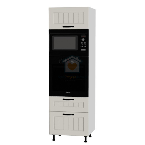 Słupek kuchenny do zabudowy piekarnika i mikrofali z szufladami 60 cm KAMMONO F7 Słupek kuchenny do zabudowy piekarnika i mikrofali z szufladami 60 cm KAMMONO F7