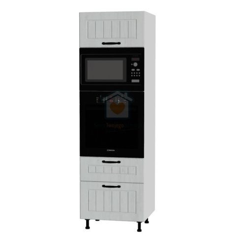 Słupek kuchenny do zabudowy piekarnika i mikrofali z szufladami 60 cm KAMMONO F7 Słupek kuchenny do zabudowy piekarnika i mikrofali z szufladami 60 cm KAMMONO F7
