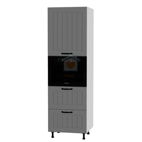 Słupek kuchenny z szufladami do zabudowy piekarnika kompaktowego 60 cm KAMMONO F7 Słupek kuchenny z szufladami do zabudowy piekarnika kompaktowego 60 cm KAMMONO F7