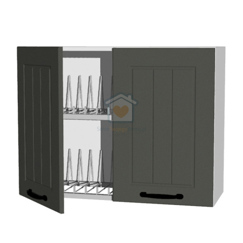 Szafka kuchenna wisząca z ociekaczem 80 cm KAMMONO F7 Szafka kuchenna wisząca z ociekaczem 80 cm KAMMONO F7
