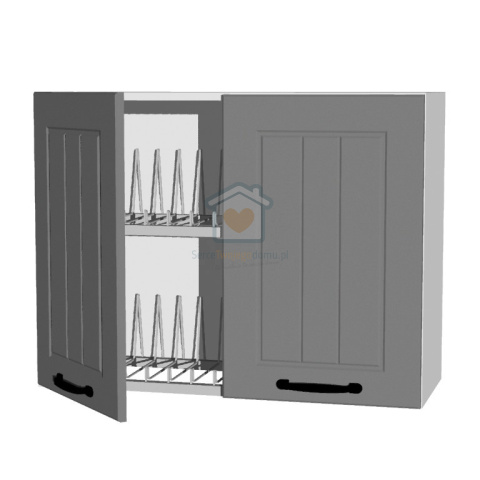 Szafka kuchenna wisząca z ociekaczem 80 cm KAMMONO F7 Szafka kuchenna wisząca z ociekaczem 80 cm KAMMONO F7