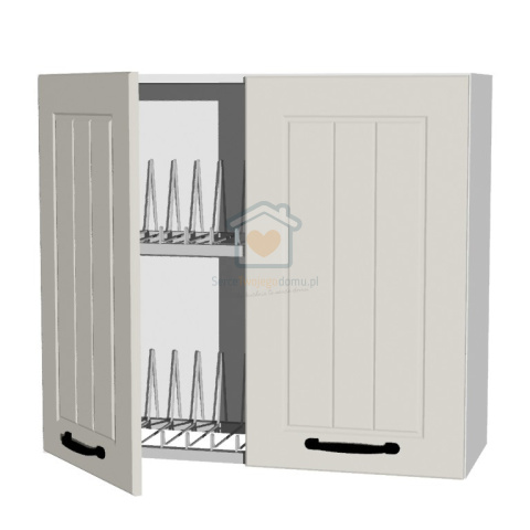 Szafka kuchenna wisząca z ociekaczem 80 cm KAMMONO F7 Szafka kuchenna wisząca z ociekaczem 80 cm KAMMONO F7