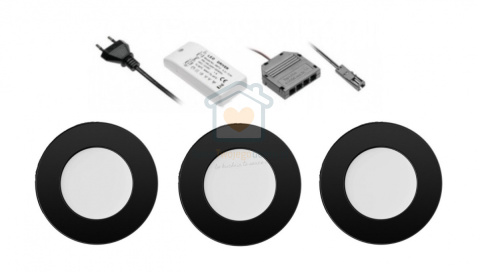Oświetlenie podszafkowe LED OL14 Carny 3x3W Oświetlenie podszafkowe LED OL14 Carny 3x3W