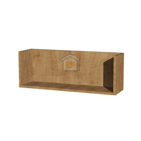Półka ścienna wisząca zabudowana 80cm Półka ścienna wisząca zabudowana 80cm