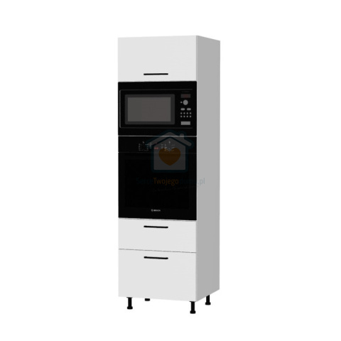Słupek kuchenny do zabudowy piekarnika i mikrofali z szufladami 60 cm KAMMONO P4 Słupek kuchenny do zabudowy piekarnika i mikrofali z szufladami 60 cm KAMMONO P4