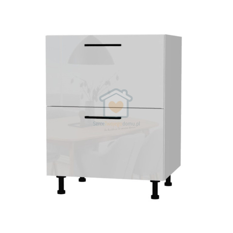 Szafka kuchenna z szufladami pod płytę cichy domyk 60 cm KAMMONO P4 Szafka kuchenna z szufladami pod płytę cichy domyk 60 cm KAMMONO P4