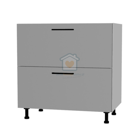 Szafka kuchenna z szufladami pod płytę cichy domyk 90 cm KAMMONO P4 Szafka kuchenna z szufladami pod płytę cichy domyk 90 cm KAMMONO P4