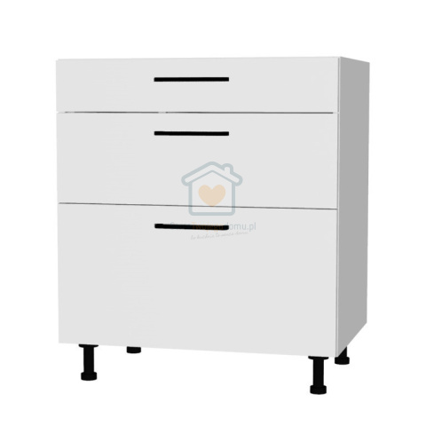 Szafka kuchenna z trzema szufladami cichy domyk 70 cm KAMMONO P4 Szafka kuchenna z trzema szufladami cichy domyk 70 cm KAMMONO P4