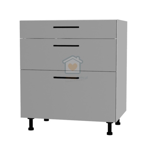 Szafka kuchenna z trzema szufladami cichy domyk 70 cm KAMMONO P4 Szafka kuchenna z trzema szufladami cichy domyk 70 cm KAMMONO P4
