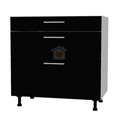 Szafka kuchenna z trzema szufladami cichy domyk 80 cm KAMMONO P4 Szafka kuchenna z trzema szufladami cichy domyk 80 cm KAMMONO P4