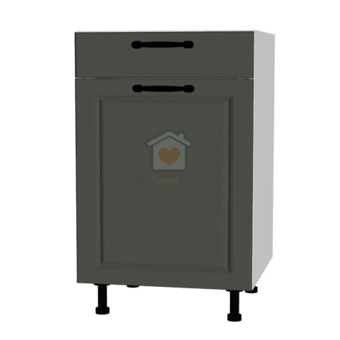 Szafka kuchenna z szufladą i drzwiami 50 cm KAMMONO F4 Szafka kuchenna z szufladą i drzwiami 50 cm KAMMONO F4