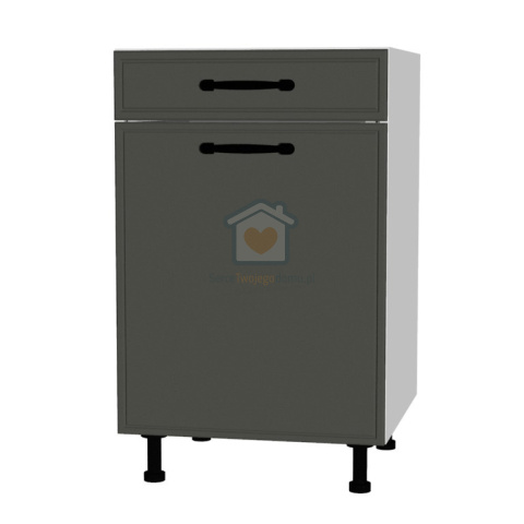 Szafka kuchenna z szufladą i drzwiami 50 cm KAMMONO F8 Szafka kuchenna z szufladą i drzwiami 50 cm KAMMONO F8