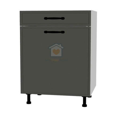 Szafka kuchenna z szufladą i drzwiami 60 cm KAMMONO F8 Szafka kuchenna z szufladą i drzwiami 60 cm KAMMONO F8