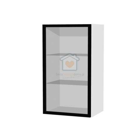 Szafka kuchenna wisząca 40 cm front ramka aluminiowa KAMMONO Szafka kuchenna wisząca 40 cm front ramka aluminiowa KAMMONO
