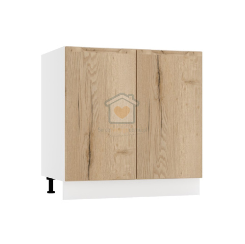 Dąb halifax szafka kuchenna 2-drzwiowa 80 cm ZOYA Dąb halifax szafka kuchenna 2-drzwiowa 80 cm ZOYA