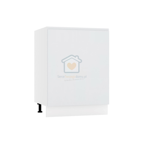Popielata szafka kuchenna 1-drzwiowa pod płytę 60 cm LIVIA Popielata szafka kuchenna 1-drzwiowa pod płytę 60 cm LIVIA