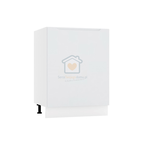 Popielata szafka kuchenna 1-drzwiowa pod płytę 60 cm ZOYA Popielata szafka kuchenna 1-drzwiowa pod płytę 60 cm ZOYA