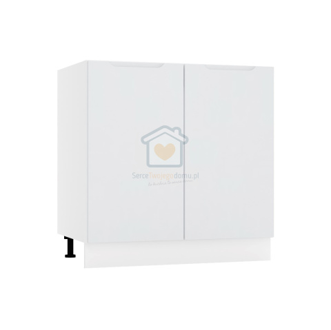 Popielata szafka kuchenna pod zlewozmywak 80 cm ZOYA Popielata szafka kuchenna pod zlewozmywak 80 cm ZOYA
