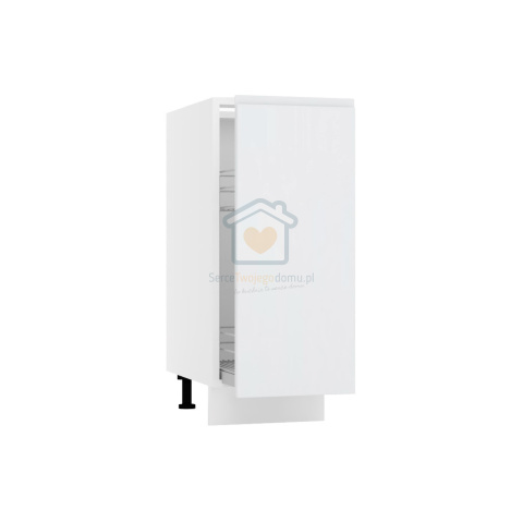 Popielata szafka kuchenna z koszem cargo 30 cm LIVIA Popielata szafka kuchenna z koszem cargo 30 cm LIVIA