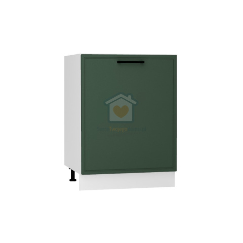 Zielona szafka kuchenna 1-drzwiowa pod płytę 60 cm EMILY Zielona szafka kuchenna 1-drzwiowa pod płytę 60 cm EMILY