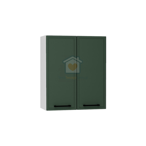 Zielona wisząca szafka kuchenna 2-drzwiowa 60 cm EMILY Zielona wisząca szafka kuchenna 2-drzwiowa 60 cm EMILY