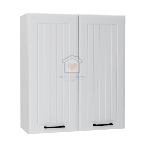 Popielata wisząca szafka kuchenna 2-drzwiowa 80 cm IRMA Popielata wisząca szafka kuchenna 2-drzwiowa 80 cm IRMA