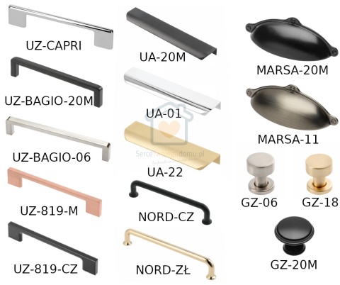 Biała szafka kuchenna z koszem cargo 15 cm DENIS Biała szafka kuchenna z koszem cargo 15 cm DENIS