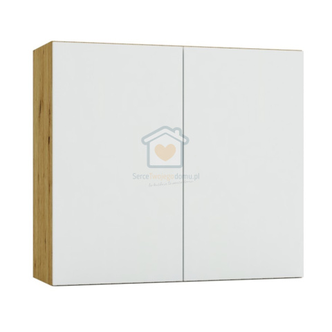 Szafka kuchenna dwudrzwiowa górna wisząca popiel 80 cm ISABEL LOFT Szafka kuchenna dwudrzwiowa górna wisząca popiel 80 cm ISABEL LOFT