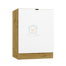 Szafka kuchenna jednodrzwiowa pod płytę gazową / indukcyjną 60cm GIANNA LOFT