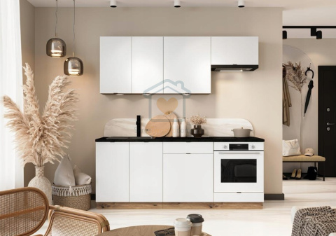 Szafka kuchenna jednodrzwiowa pod płytę gazową / indukcyjną 60cm GIANNA LOFT Szafka kuchenna jednodrzwiowa pod płytę gazową / indukcyjną 60cm GIANNA LOFT