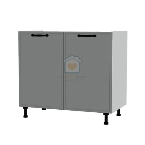 Szafka kuchenna dwudrzwiowa pod zlewozmywak 90 cm KAMMONO F8 Szafka kuchenna dwudrzwiowa pod zlewozmywak 90 cm KAMMONO F8