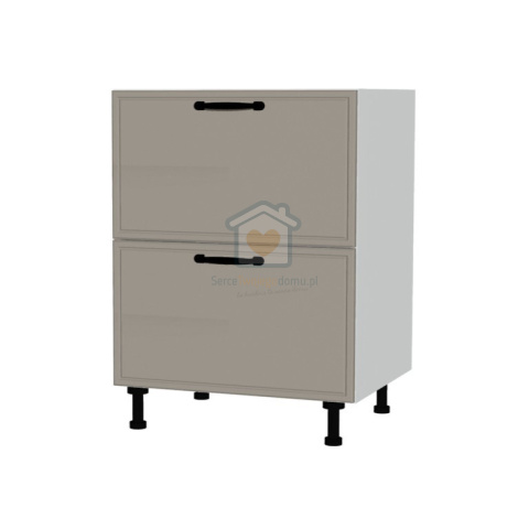 Szafka kuchenna z szufladami pod płytę cichy domyk 60 cm KAMMONO F8 Szafka kuchenna z szufladami pod płytę cichy domyk 60 cm KAMMONO F8