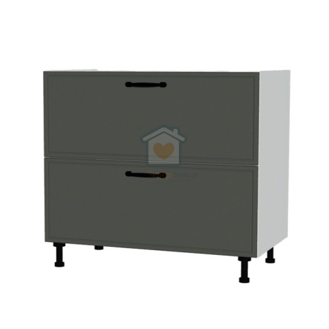 Szafka kuchenna z szufladami pod płytę cichy domyk 90 cm KAMMONO F8 Szafka kuchenna z szufladami pod płytę cichy domyk 90 cm KAMMONO F8