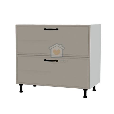 Szafka kuchenna z szufladami pod płytę cichy domyk 90 cm KAMMONO F8 Szafka kuchenna z szufladami pod płytę cichy domyk 90 cm KAMMONO F8