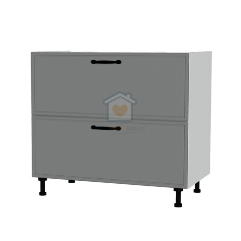 Szafka kuchenna z szufladami pod płytę cichy domyk 90 cm KAMMONO F8 Szafka kuchenna z szufladami pod płytę cichy domyk 90 cm KAMMONO F8