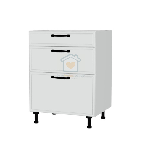 Szafka kuchenna z trzema szufladami cichy domyk 60 cm KAMMONO F8 Szafka kuchenna z trzema szufladami cichy domyk 60 cm KAMMONO F8