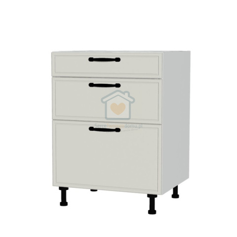 Szafka kuchenna z trzema szufladami cichy domyk 60 cm KAMMONO F8 Szafka kuchenna z trzema szufladami cichy domyk 60 cm KAMMONO F8