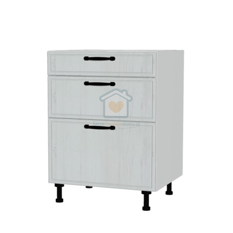 Szafka kuchenna z trzema szufladami cichy domyk 60 cm KAMMONO F8 Szafka kuchenna z trzema szufladami cichy domyk 60 cm KAMMONO F8