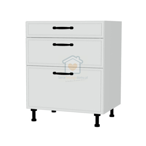 Szafka kuchenna z trzema szufladami cichy domyk 65 cm KAMMONO F8 Szafka kuchenna z trzema szufladami cichy domyk 65 cm KAMMONO F8