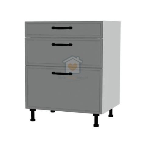 Szafka kuchenna z trzema szufladami cichy domyk 65 cm KAMMONO F8 Szafka kuchenna z trzema szufladami cichy domyk 65 cm KAMMONO F8