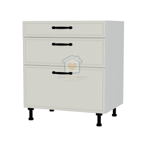 Szafka kuchenna z trzema szufladami cichy domyk 70 cm KAMMONO F8 Szafka kuchenna z trzema szufladami cichy domyk 70 cm KAMMONO F8