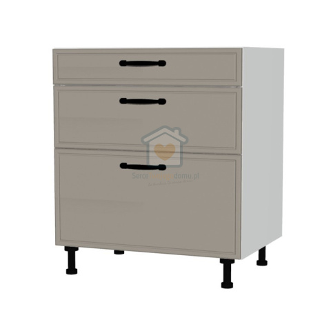 Szafka kuchenna z trzema szufladami cichy domyk 70 cm KAMMONO F8 Szafka kuchenna z trzema szufladami cichy domyk 70 cm KAMMONO F8