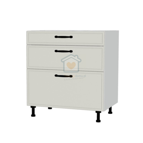 Szafka kuchenna z trzema szufladami cichy domyk 75 cm KAMMONO F8 Szafka kuchenna z trzema szufladami cichy domyk 75 cm KAMMONO F8
